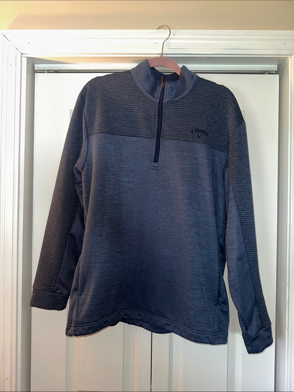 Callaway Men's Navy Half-Zip Sweater